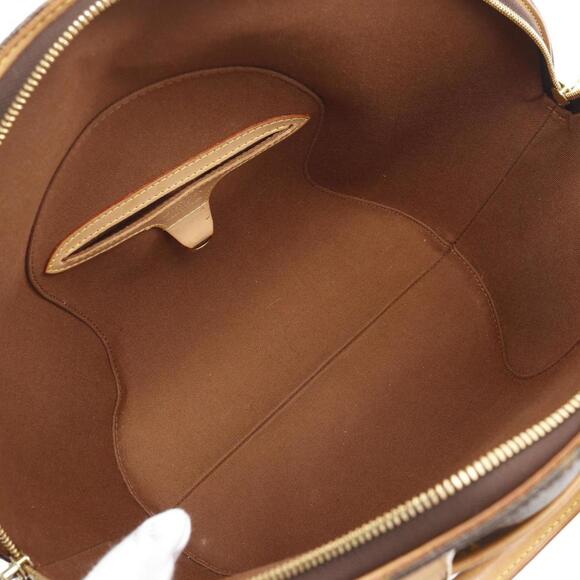 LOUIS VUITTON Brown Monogram Leather Ellipse Bag - Picture 4 of 11